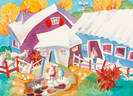 Nancy Caldwell - Visiting Spainhower Ranch, Lone Pine 
